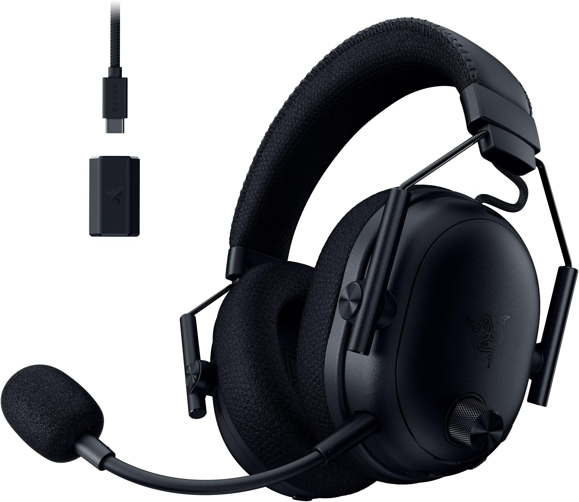 Sony INZONE H9 II Wireless Noise Canceling Gaming Headset, WH-1000XM6 Drivers, Lightweight, Detachable Cardioid AI Mic, 2.4GHz and Bluetooth, Soft Case, for PC, PS5, Switch, and Mobile, Black